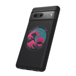 Great Dream Wave Circular Badge Vaporwave Phone Case – Japanese Aesthetic