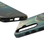 Largemouth Bass Phone Case, Sunlit Underwater Tough Cover, Gift