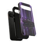 Matte Gray MK4 Supra Violet Neon Pillars Case