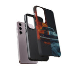 1969 Camaro Fire Ice Muscle Tough Phone Case Cover Gift Art