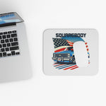 Chevy Squarebody Mouse Pad 1980s Pickup Truck American Flag Patriotic Desk Mat
