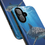 Tiger Shark Phone Case, Dappled Blue Water Tough Cover