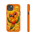 Sun Conure Kawaii Citrus Art Tough Phone Case