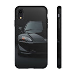 Black S2000 Low-Key Minimal Tough Phone Case for JDM Fans
