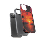 Basketball Court Sunset Phone Case | Tough Phone Case