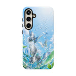 Copy of Silver Butterflies Tough Case | Blue Sky Water Droplets Phone Cover