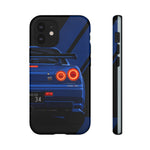 R34 Skyline Afterburner Rear GT-R Tough Phone Case for JDM Fans