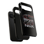NSX Dual View Black Red JDM Sports Car Tough Phone Case Gift