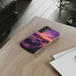 Sunset Skyline R34 Car Phone Case | Tough Phone Case