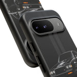 Grand National Phone Case, Black 87 Muscle Car Stripe Studio Cover