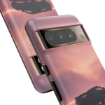 C8 Corvette Silhouette Pastel Horizon Case