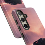 C8 Corvette Silhouette Pastel Horizon Case