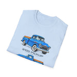 1957 Chevy 3100 Classic Truck T-Shirt | Vintage Pickup Trio Illustrations
