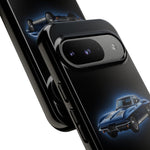 1963 Sting Ray Blue Glow Tough Phone Case Cover Gift Art