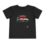GTO Judge Green Muscle Car Graphic Toddler T-Shirt Vintage Tee