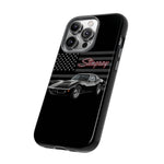 C3 Stingray Phone Case Black Sports Car Tough Cover Gift