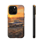 73 Chevy C10 Square body Truck Two-Tone Sunrise Tough Phone Case