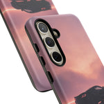 C8 Corvette Silhouette Pastel Horizon Case