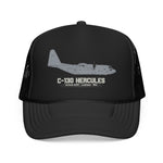C130 Hercules Tactical Airlift Military Transport Hat Snapback Trucker Cap