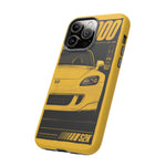 S2000 Spa Yellow Retro 90s JDM Car Tough Phone Case
