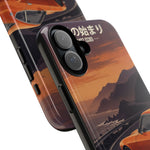 Datsun 240Z Classic JDM Sports Car Sunset Art Tough Phone Case