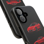 Red MR2 JDM Sports Car Phone Case Tough Multi View