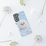 Samoyed Kawaii Snowball Chibi Pet Dog Breed Art Tough Phone Case
