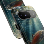 Salmon River Fishing Phone Case, Sunlit Current Cover