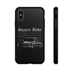 C10 Square Body Truck Phone Case Featuring Classic Chevy Pickup Artwork