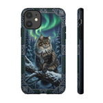 Norwegian Forest Cat Nordic Art Tough Phone Case