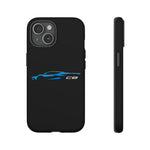 Rapid Blue C8 Phone Case for Chevy Fans, Tough Protective Cover