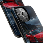 Red Sports Car NSX Phone Case | Rainy Night JDM Supercar Protection