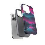 2 Rounds Canada Retina Artwork Vaporwave Phone Case – Landscape Aesthetic