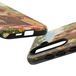 Cocker Spaniel Picnic Scene phone case | vintage dog art