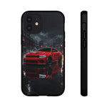 Charger Hellcat Widebody Red Rain Art Phone Case