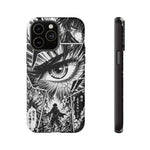 Manga Speed Lines Art Tough Phone Case