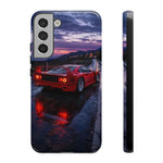 F40 Legendary Supercar Prancing Red Speed Art Tough Phone Case