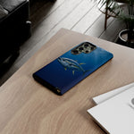 Yellowfin Tuna Phone Case, Deep Blue Water Tough Cover, Gift