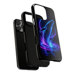 Neon Holographic Whale Phone Case | Tough Case
