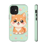 Shiba Inu Kawaii Chibi Smile Pet Dog Art Tough Phone Case