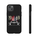 1969 Camaro SS American Flag Tough Phone Case Cover Gift Art