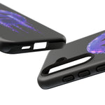Glitch Sad Face Phone Case, Anime Melt Static Tough Cover