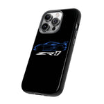 Blue C8 ZR1 Phone Case for Supercar Enthusiasts