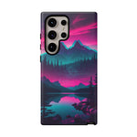 2 Rounds Canada Retina Artwork Vaporwave Phone Case – Landscape Aesthetic