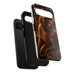Burmese Golden Sable Portrait Art Tough Phone Case