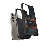 1966 GTO Orange Rainy City Tough Phone Case Cover Gift Art