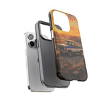 73 Chevy C10 Square body Truck Two-Tone Sunrise Tough Phone Case