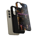 67 GTO Phone Case Purple, Rainy City Night Muscle Car Tough Cover