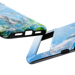 Copy of Silver Butterflies Tough Case | Blue Sky Water Droplets Phone Cover