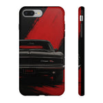 1968 Charger Triple Black Muscle Car Tough Phone Case